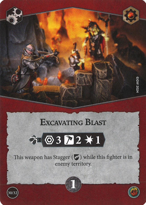 Excavating Blast